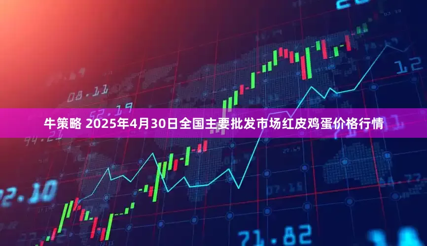 牛策略 2025年4月30日全国主要批发市场红皮鸡蛋价格行情