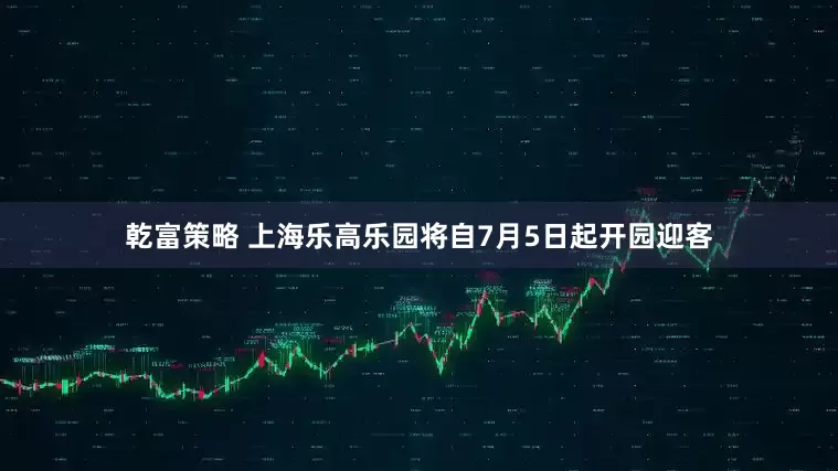 乾富策略 上海乐高乐园将自7月5日起开园迎客